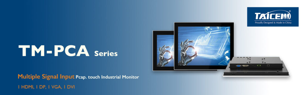 multiple video input industrial capacitive monitor 2