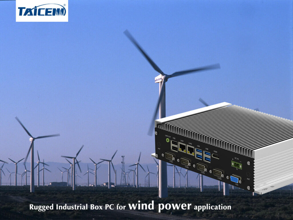 Box computer for wind power