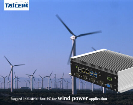 Box computer for wind power