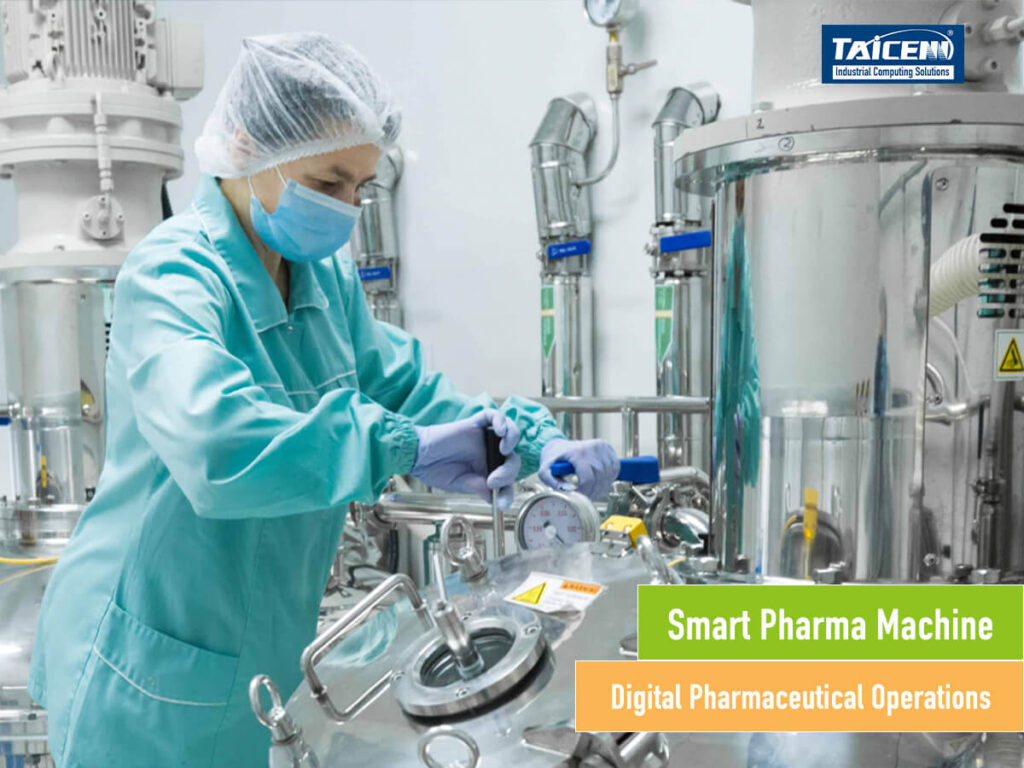 Panel PC for digitalization pharmaceutical printing