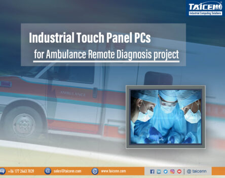 Panel PCs for Ambulance Remote Diagnosis