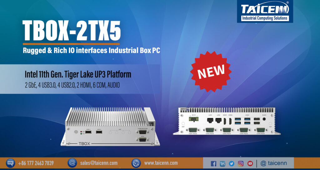 Box PC with Intel Tiger Lake UP3