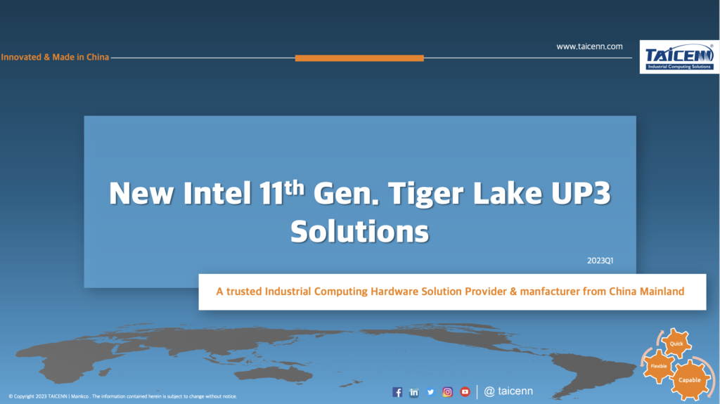 Intel Tiger Lake Panel PC