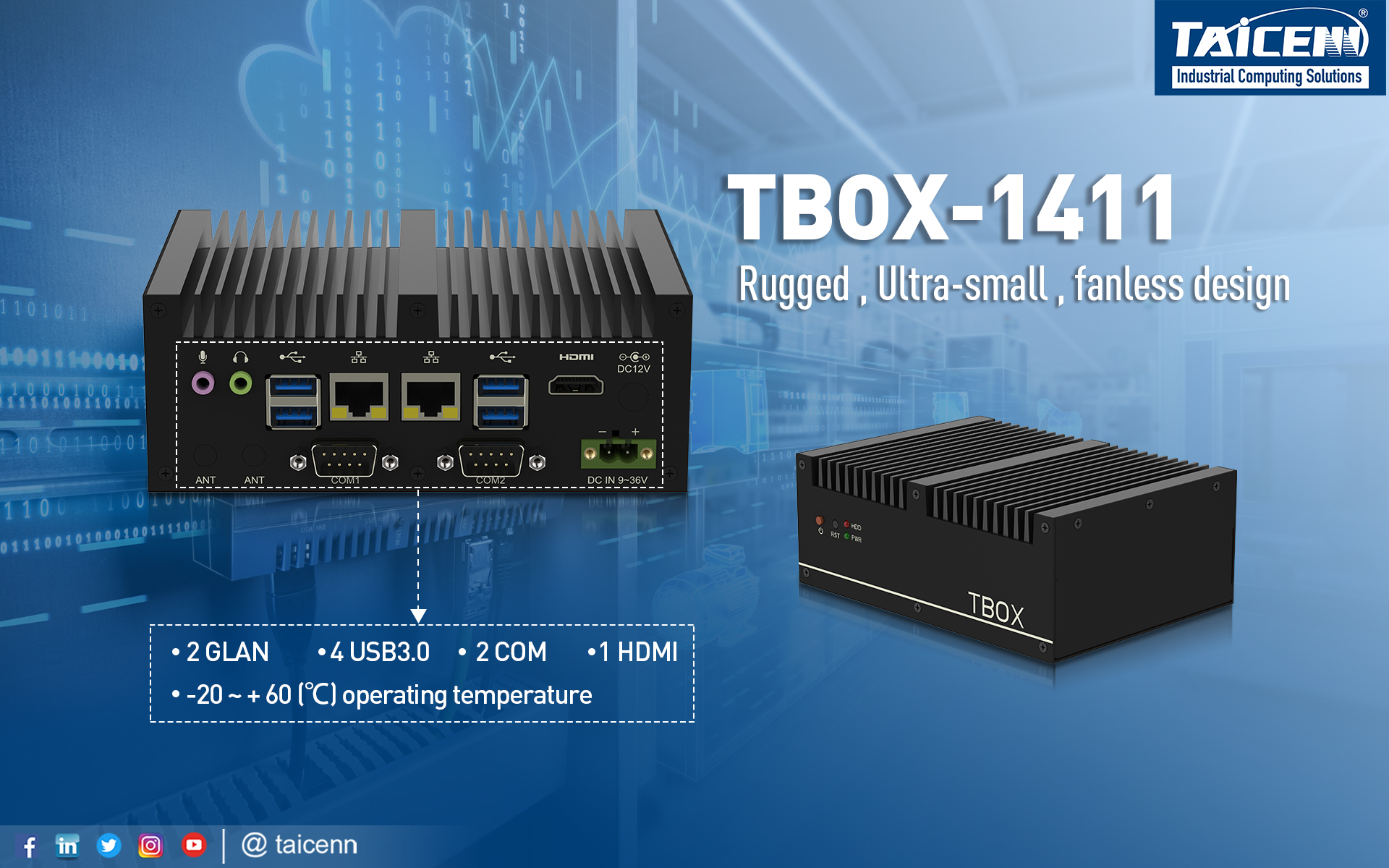 palm-sized Box PC