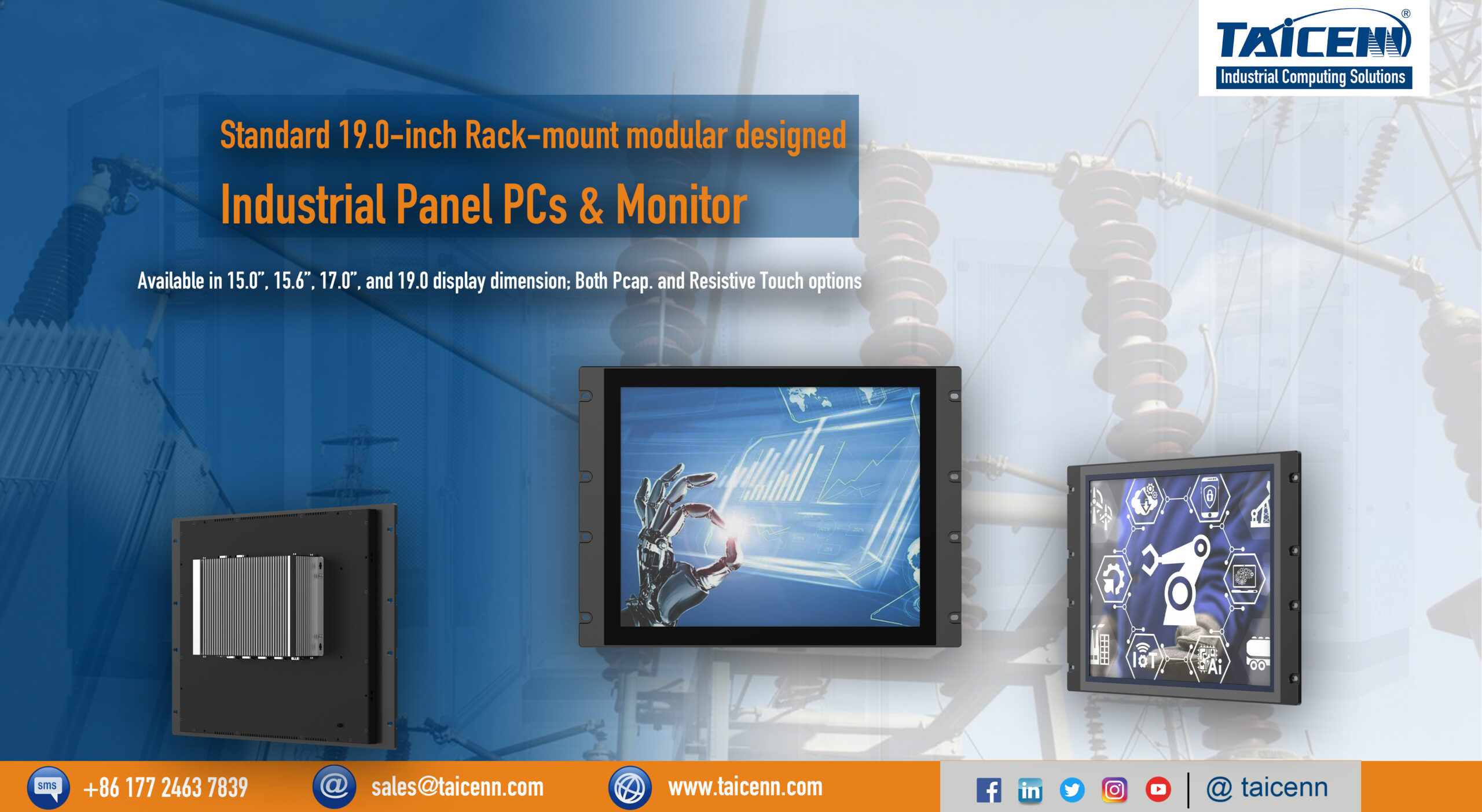 Rack mount Panel PC