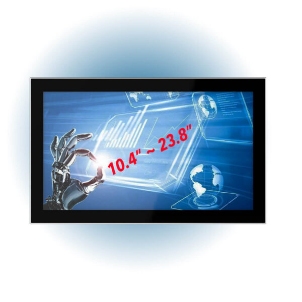 Rugged Industrial Panel PC with Intel J1900 1