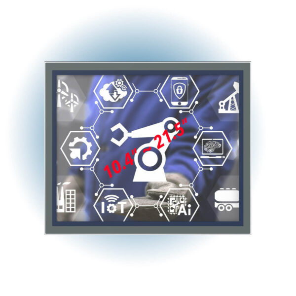 Rugged Industrial Panel PC with Intel J1900 2