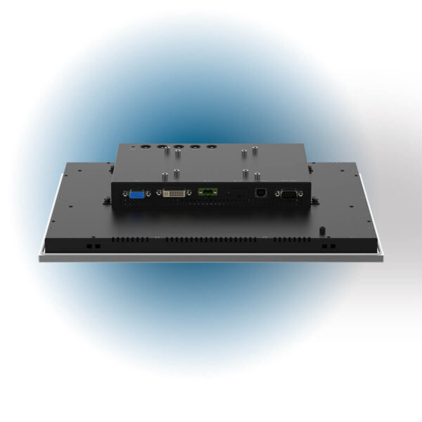 Panel mount Touch Monitor with 1 VGA and 1 DVI 4