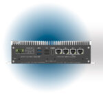 Multiple Ethernets PoE Box PC with Intel J6412 3