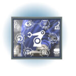 Multiple Video Inputs Panel mount Touch Monitor 3