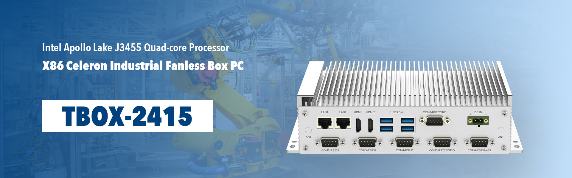 Industrial Fanless Embedded PC