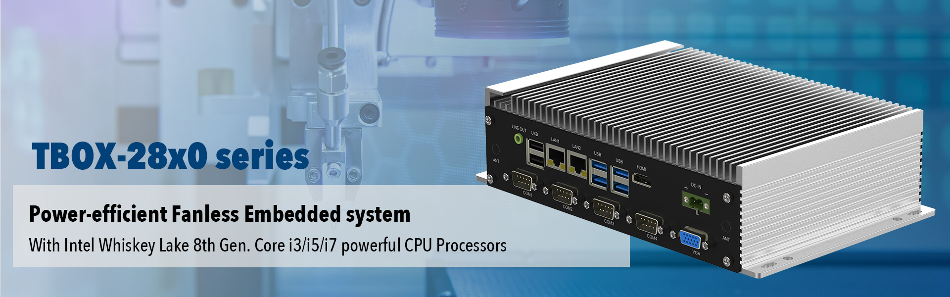 Power-efficient Fanless Embedded system