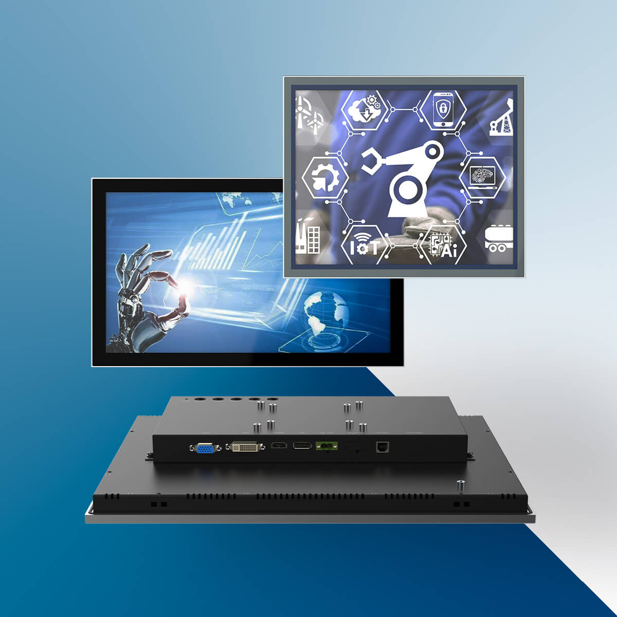 Multiple Video Inputs Panel mount Touch Monitor Multiple Video Inputs Panel mount Touch Monitor