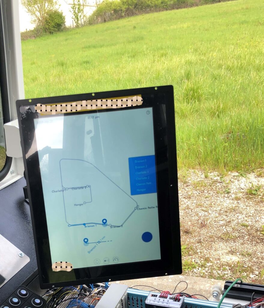 Monitor with NFC module