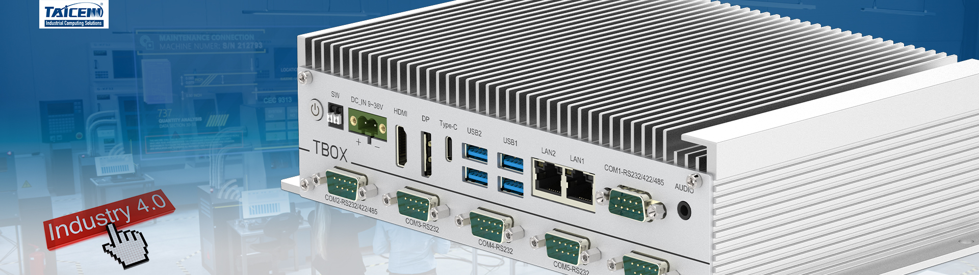 Fanless PCs in Smart Factory