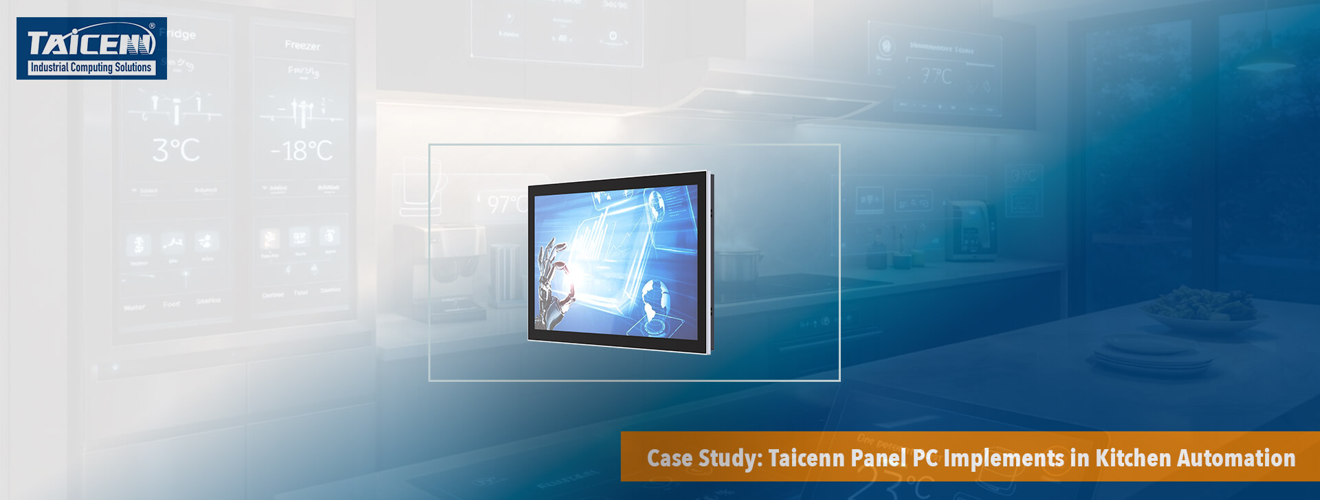 Panel PC Implements in Kitchen Automation 2