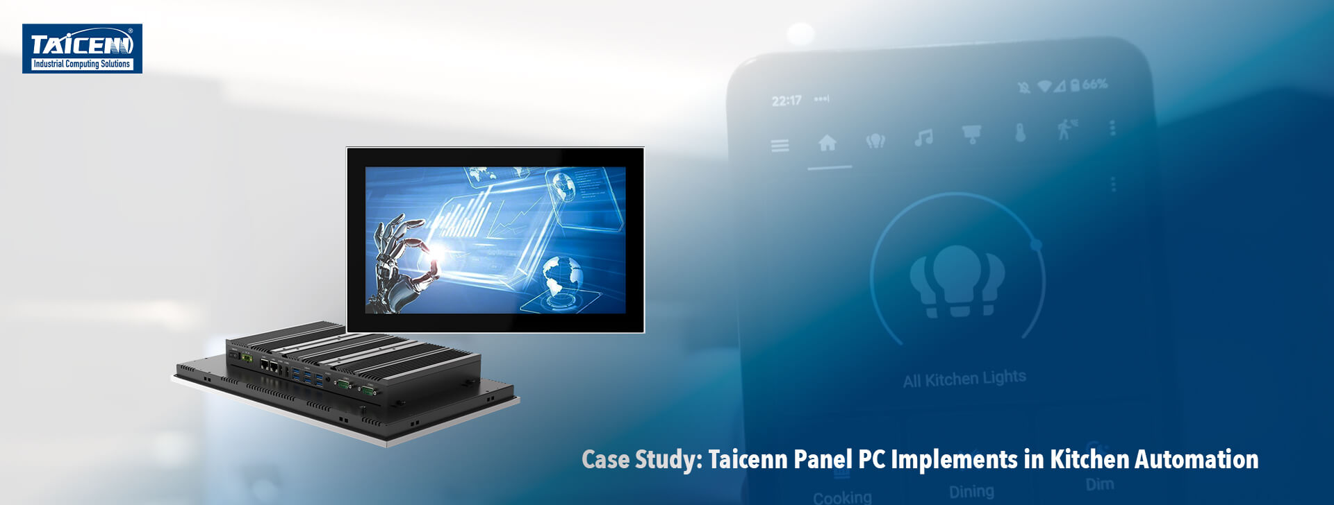 Panel PC Implements in Kitchen Automation 3