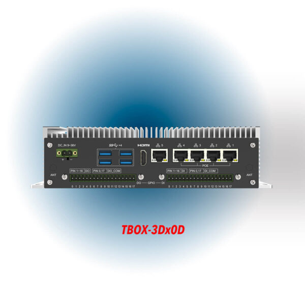 TBOX-3Dx0 series | Ethernets PoE Box PC with Intel 12th Gen. Core i3/i5/i7 Processors - Image 5
