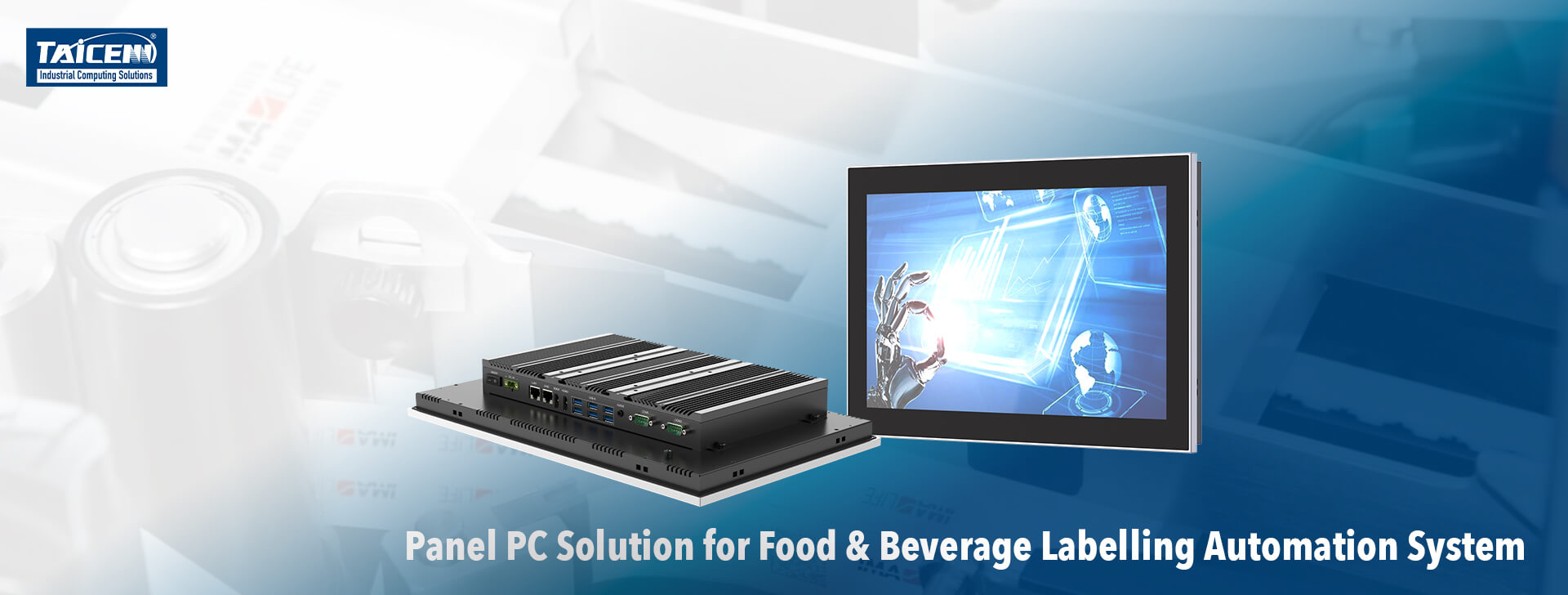 Panel PC for Food & Beverage Labelling Automation System 3