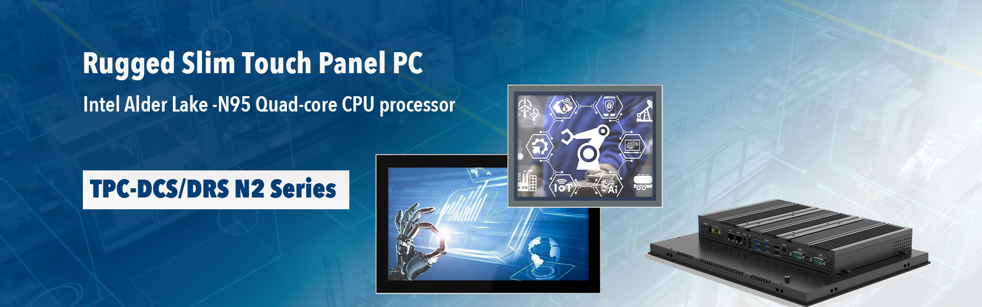 Rugged Slim Panel PC with Intel N95 iMAGE