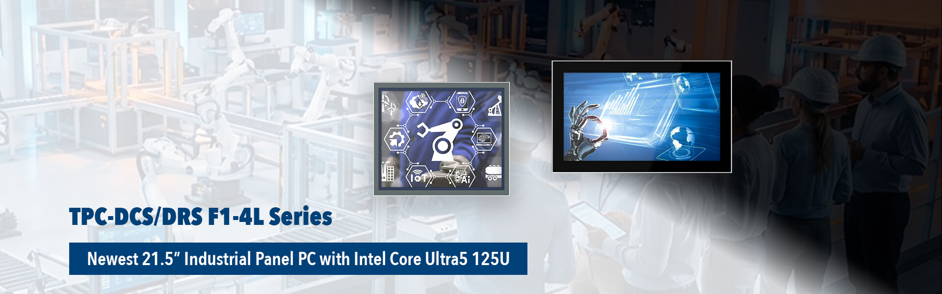 Rugged Slim Panel PC with Intel Core Ultra5 CPU series